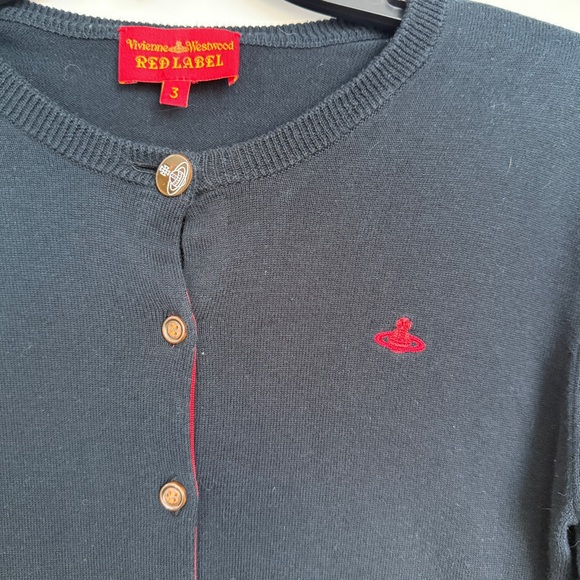 Vivienne Westwood Navy Cardigan - Picture 3 of 4